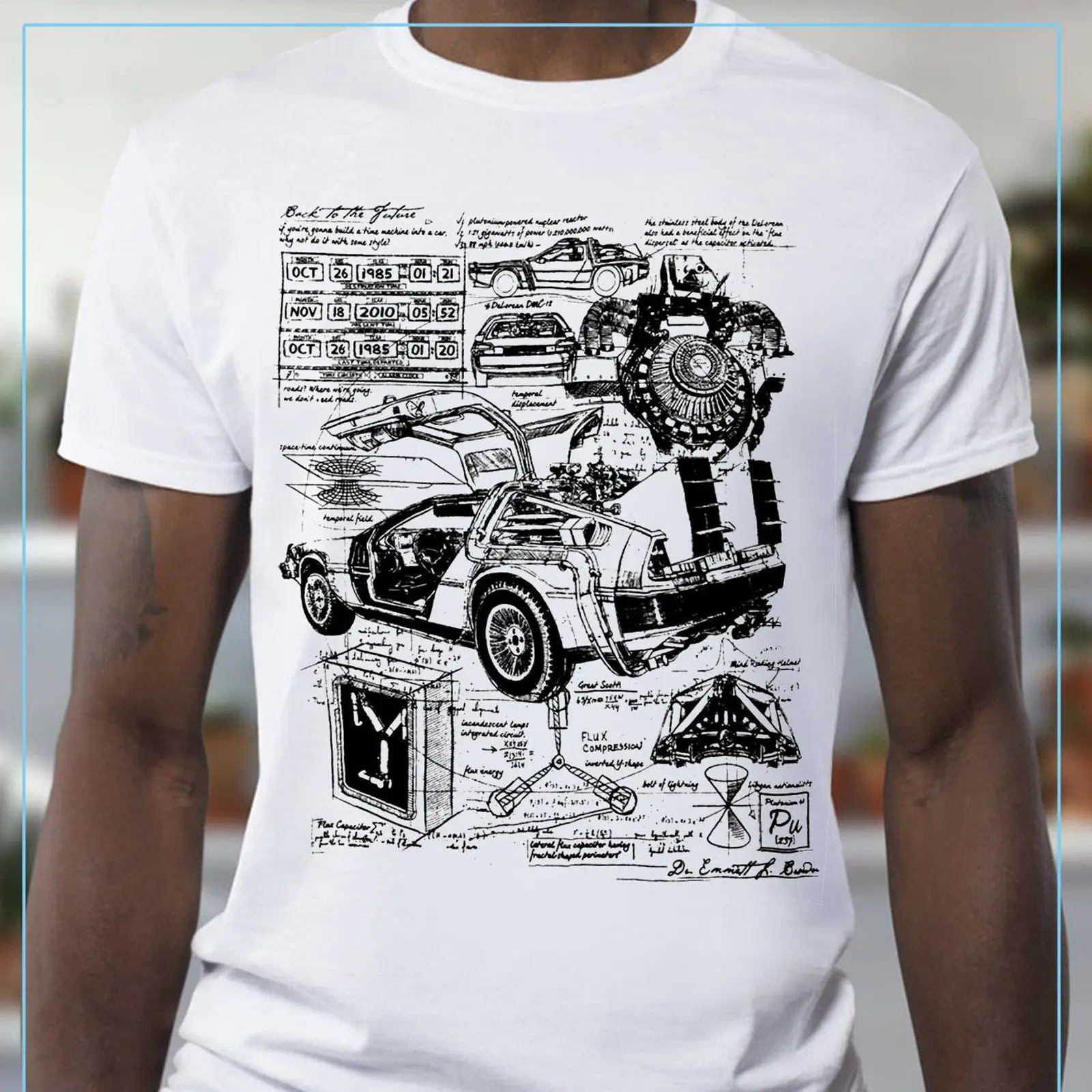 Vintage Fashion Sketches - تي شيرت بتصميم فني مستوحى من