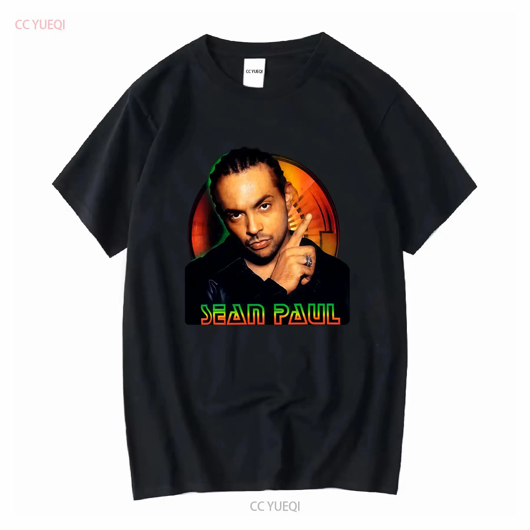 Vintage Fashion T Shirts - رابر شون بول أسود تي شيرت