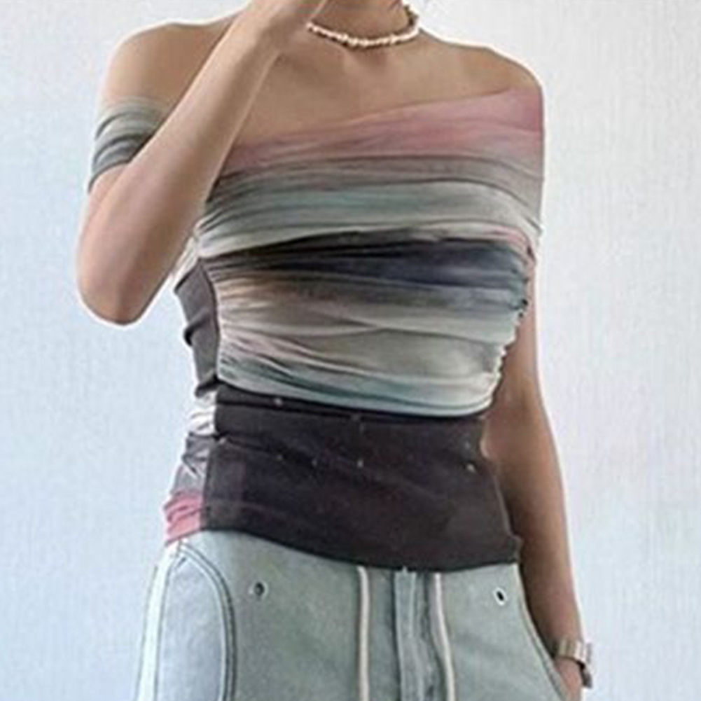 Vintage Fashion Boutique - المرأة الصيف شبكة التعادل صبغ قبالة