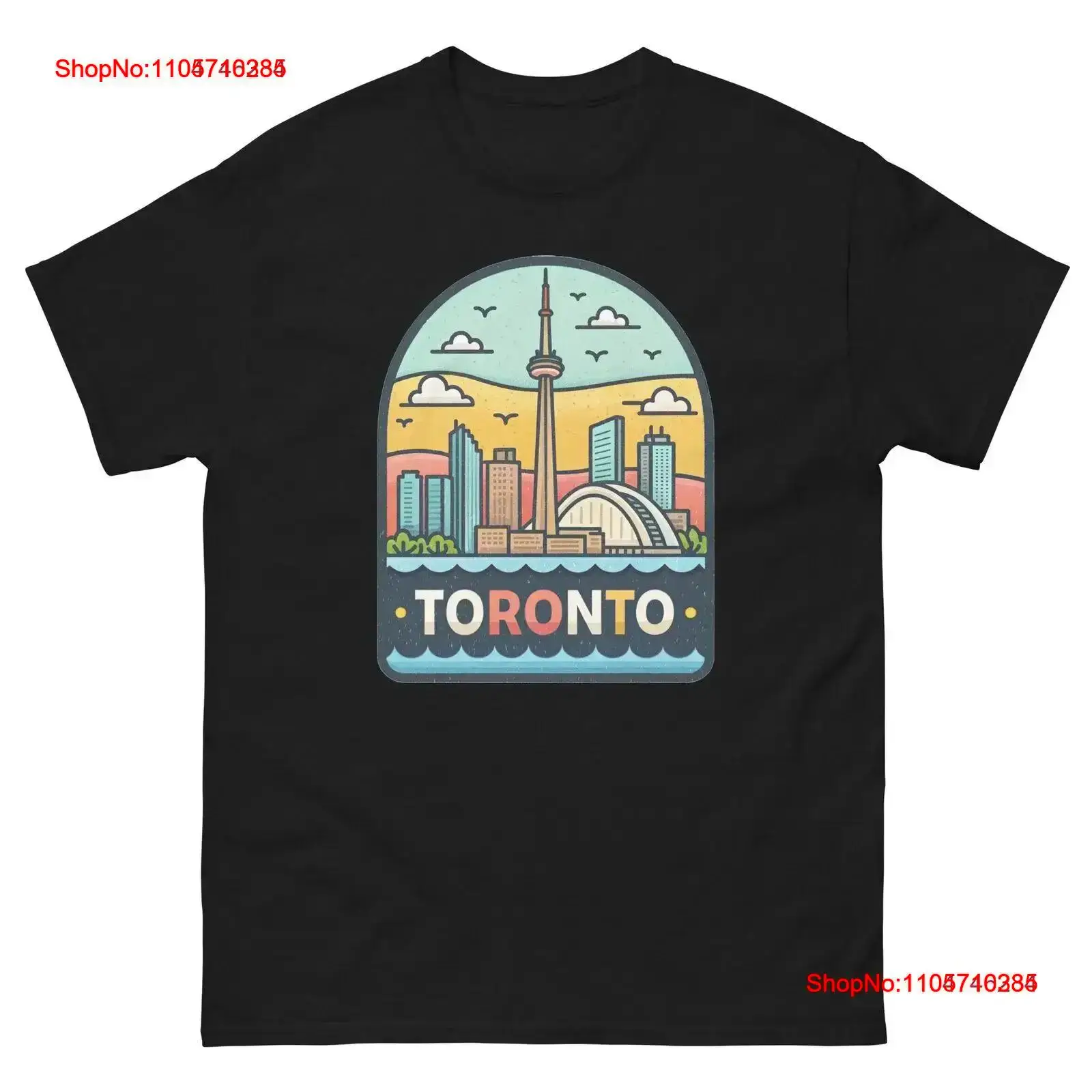 Vintage Fashion Toronto - تي شيرت تورونتو وورلد ترافل أوربان