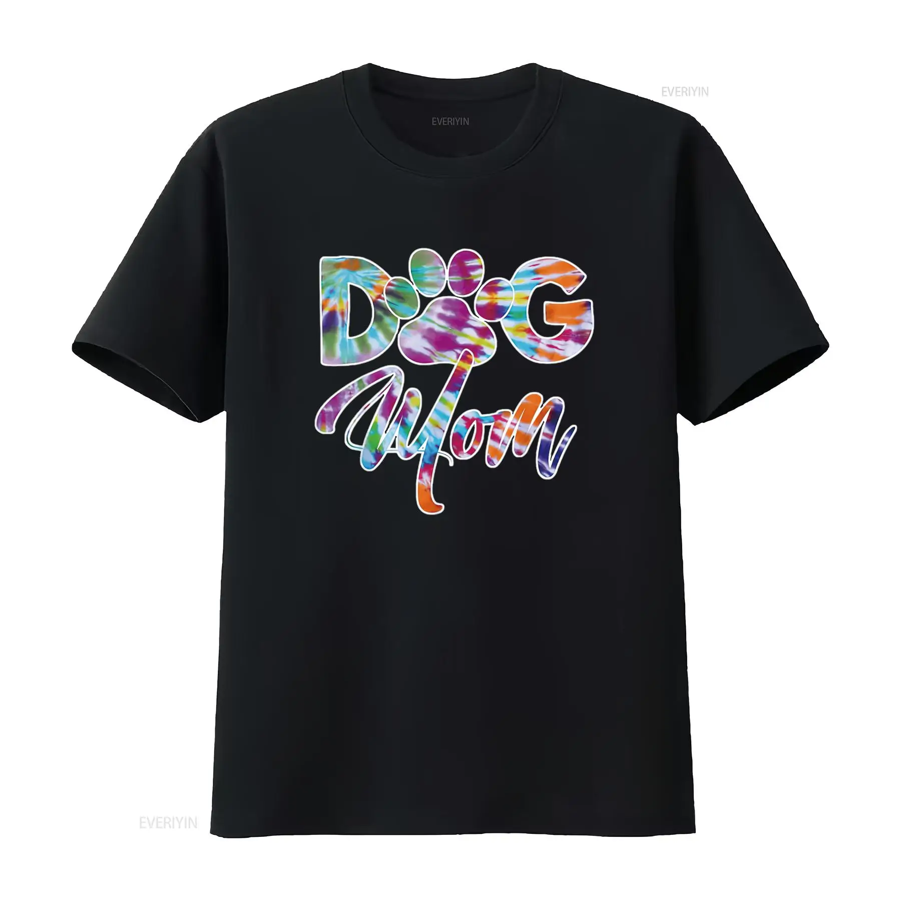 Tie Dye Shirt Vintage - التعادل صبغ الكلب أمي الملابس للنساء