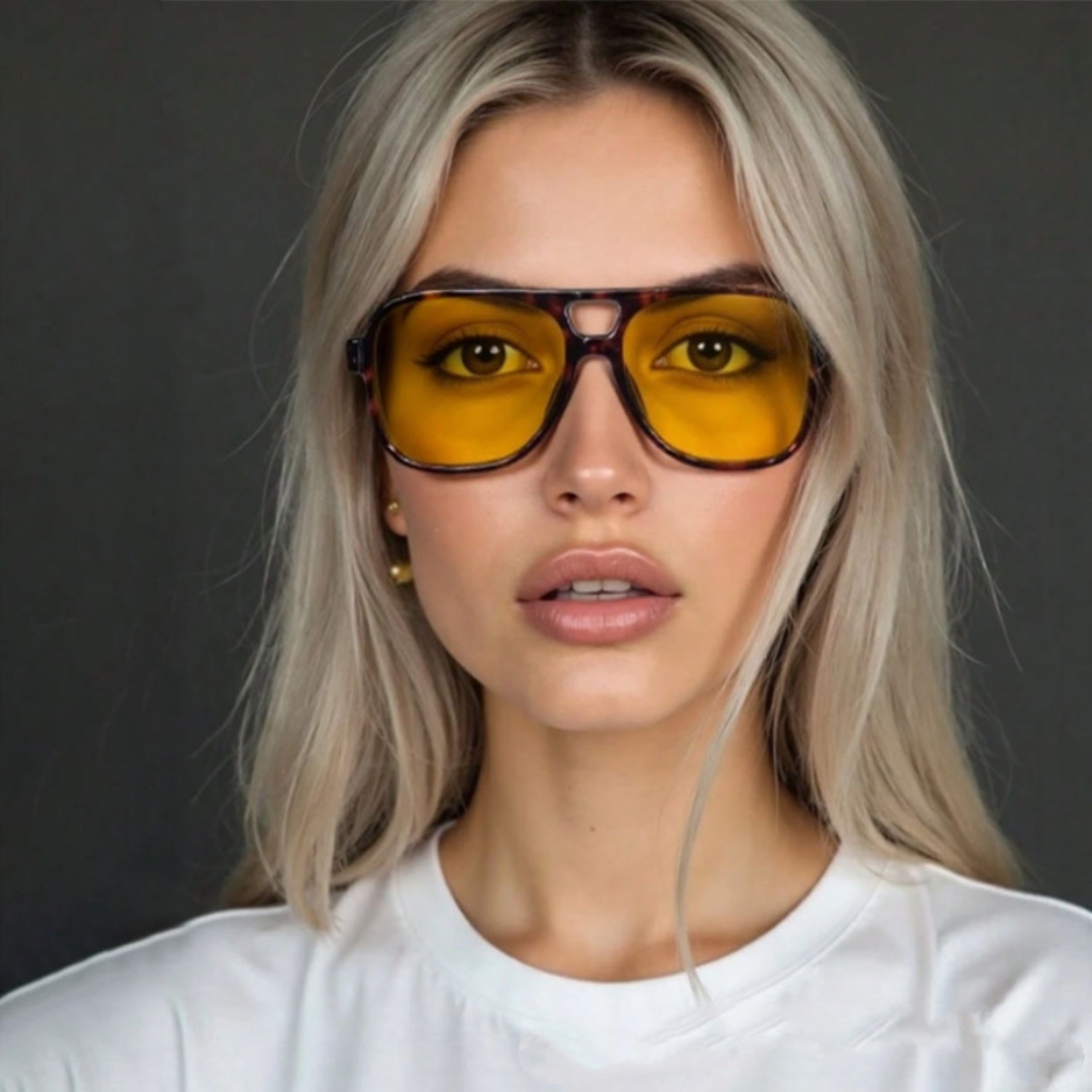 Vintage Fashion Luxury - نظارات شمسية كلاسيكية جديدة بتصميم عتيق