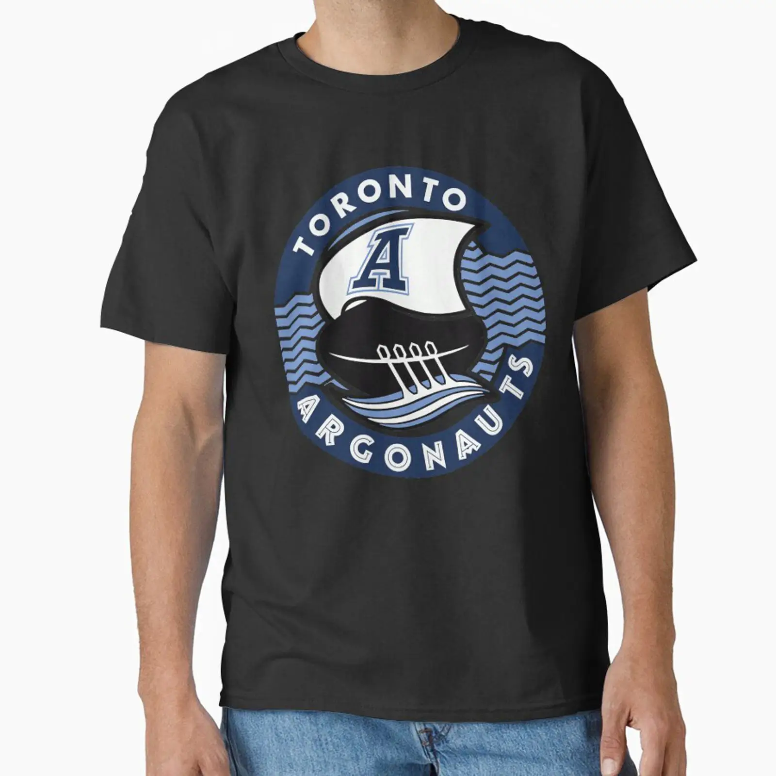 Vintage Fashion Toronto - تي شيرت Toronto Argonauts Throwback Ship