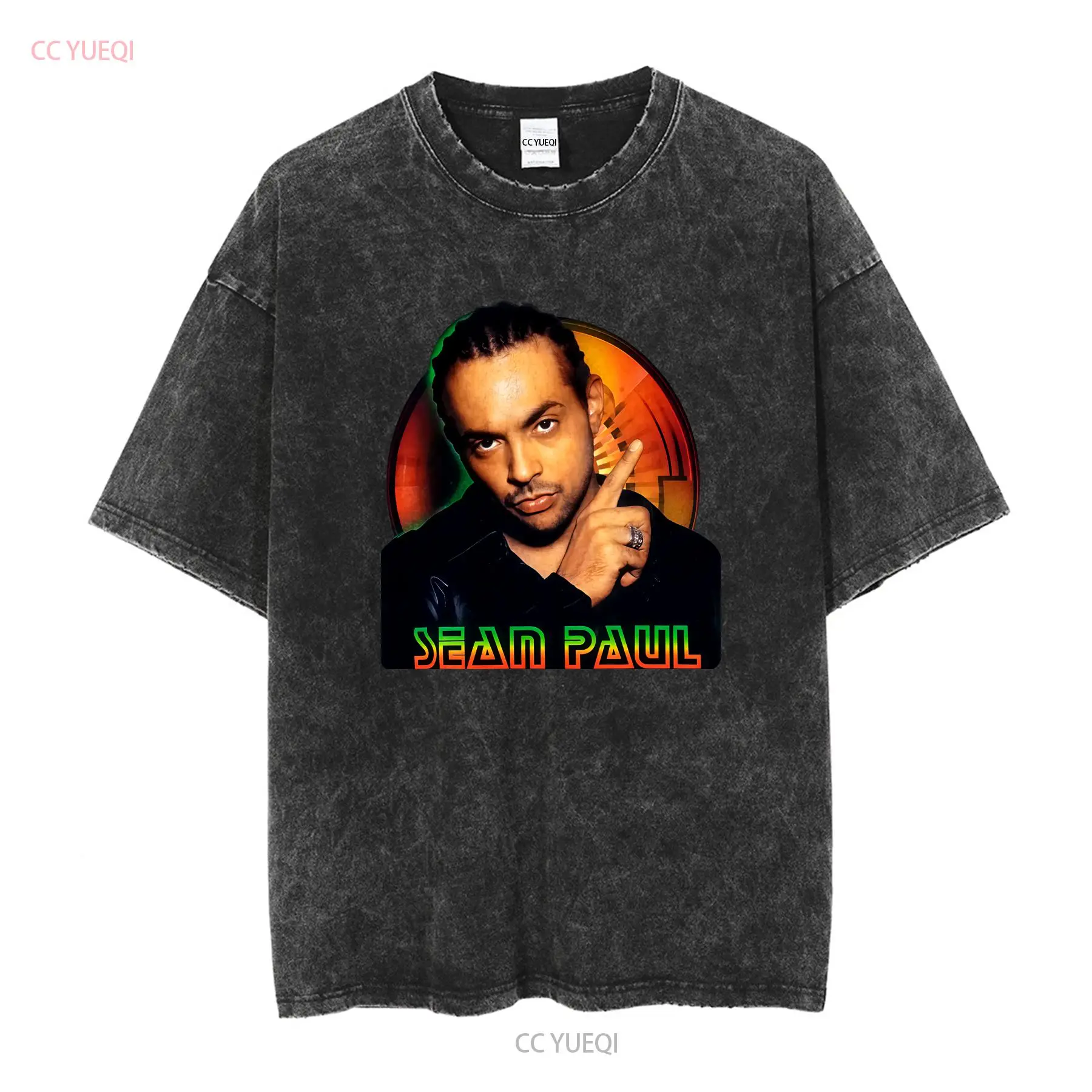 رابر شون بول أسود تي شيرت قصير - مراجعة Vintage Fashion T Shirts وسعره