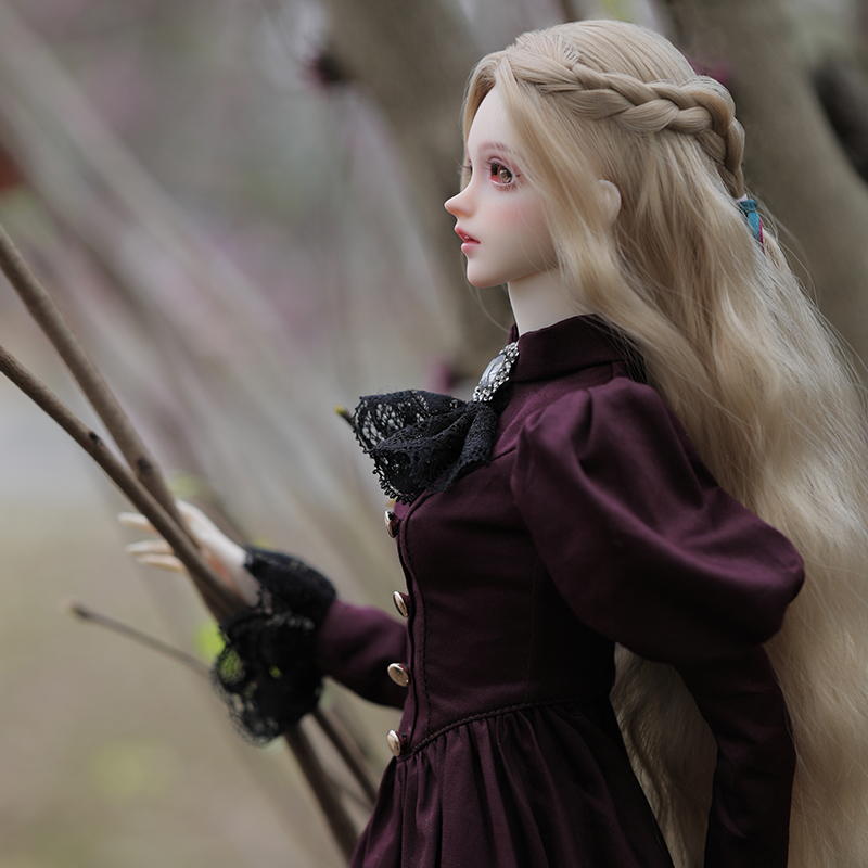 دمية إلينا BJD 1/3 جميلة أنيقة - مراجعة Vintage Fashion Tv وسعره