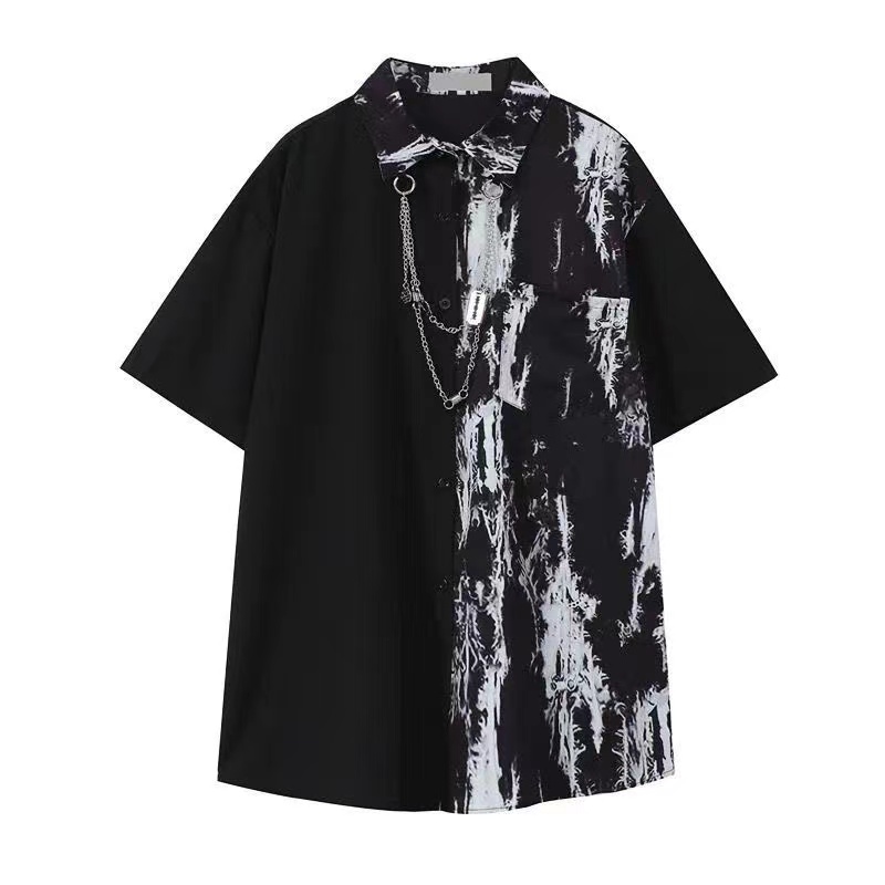 Arens Techwear الرجال الصيف دع - مراجعة Tie Dye Shirt Vintage وسعره