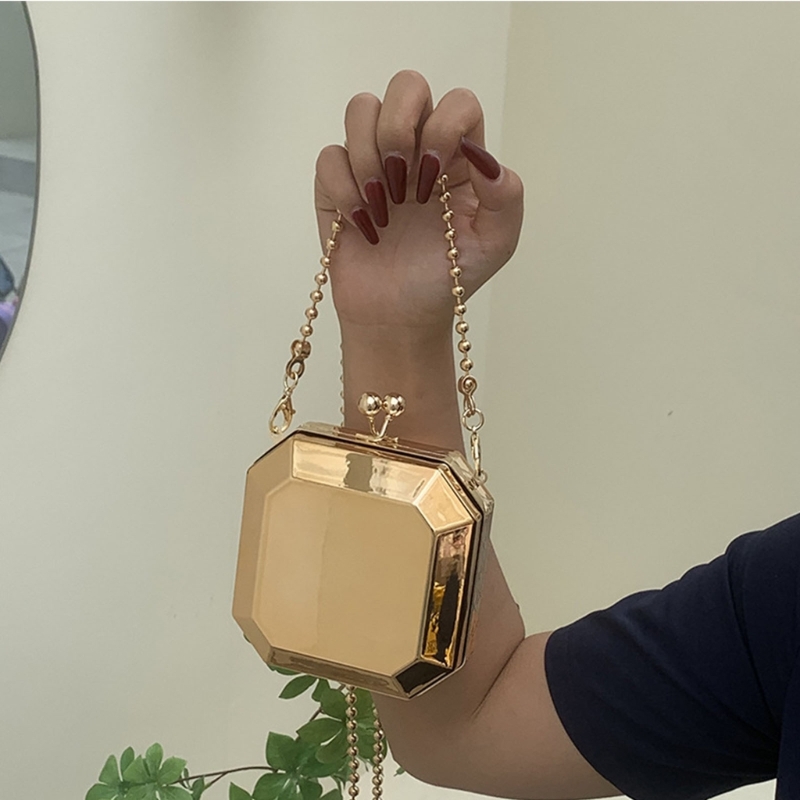 صغيرة فاخرة الذهب مساء حفلة مخ - مراجعة Vintage Fashion Shop وسعره