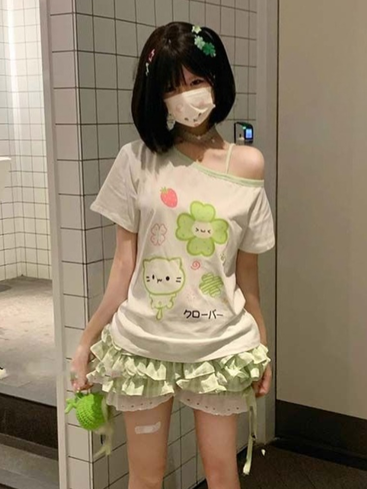 الحلو Kawaii خمر المرأة أنيقة  - مراجعة Vintage Fashion Subculture وسعره