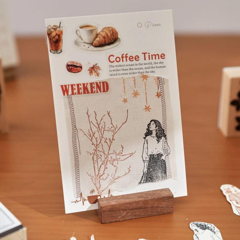 الإبداعية فتاة الموضة الخشب خت - مراجعة Vintage Fashion Journal وسعره