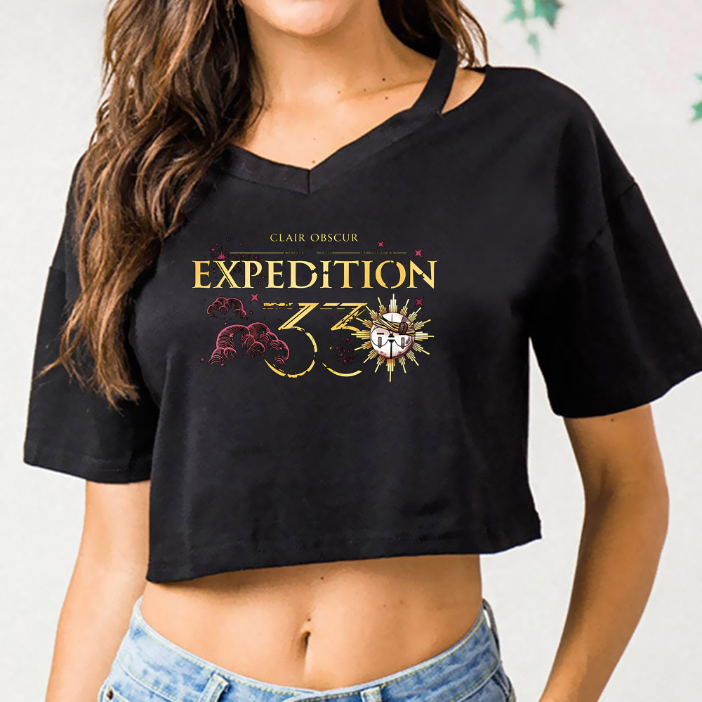 قميص كروب توب نسائي بتصميم كور - مراجعة Vintage Fashion For Sale وسعره