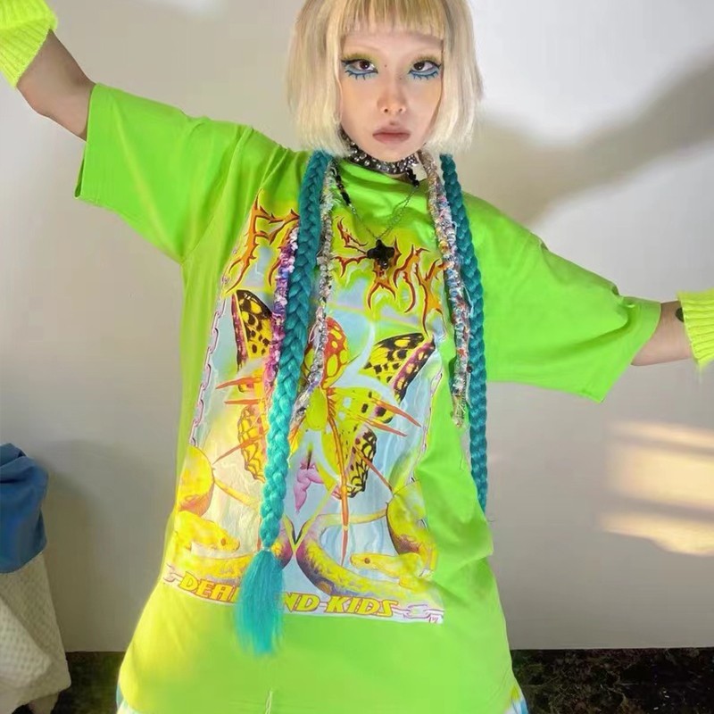 تي شيرت جماليات من Karrcat Y2k - مراجعة Tie Dye Shirt Vintage وسعره