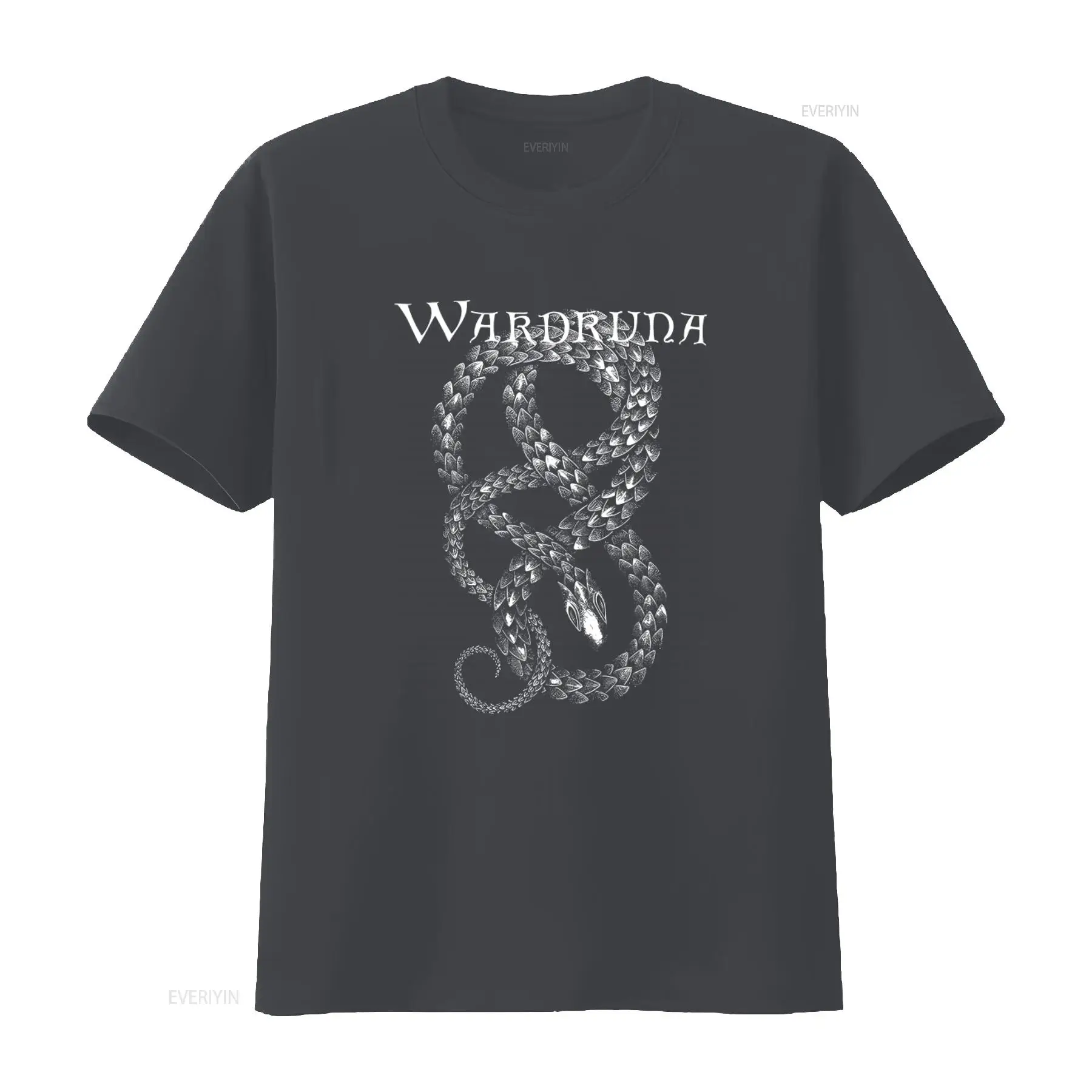 تي شيرت Wardruna أسود بتصميم ث - مراجعة Vintage Fashion Enthusiasts وسعره