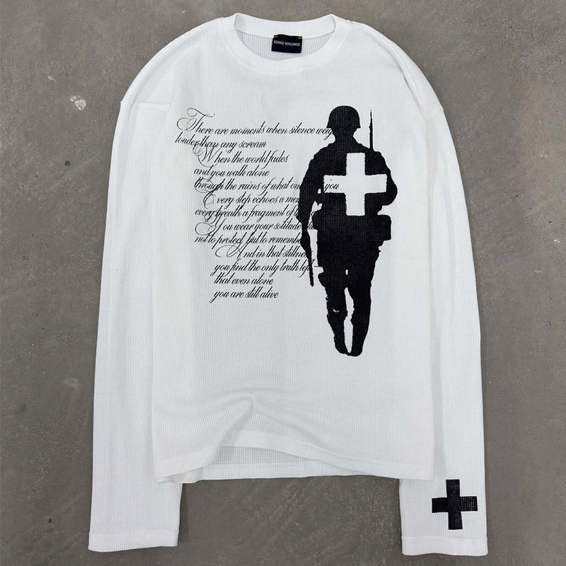 تي شيرت عصري بطباعة عتيقة على  - مراجعة Vintage Fashion T Shirts وسعره